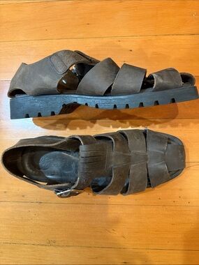 Florsheim leather fisherman sandals